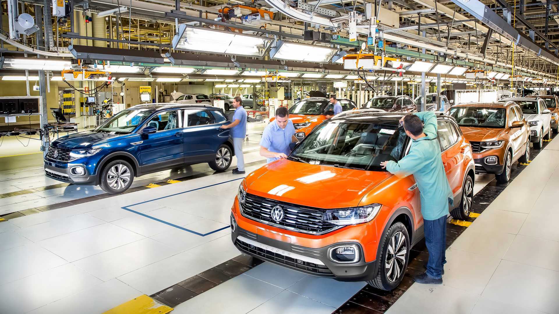 Volkswagen T-Cross terá produção suspensa no Paraná a partir de abril