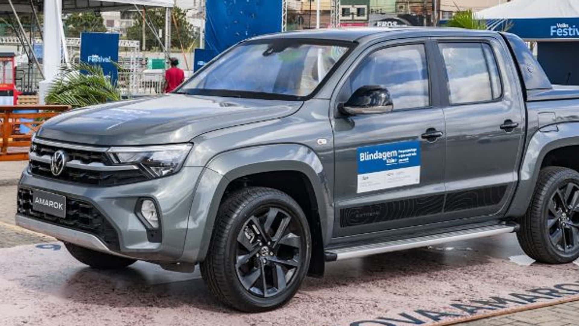 Volkswagen Amarok blindada e certificada de fábrica já é vendida no Brasil