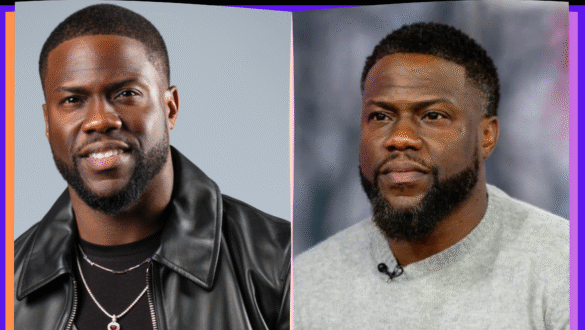 Kevin Hart receiving comedy award, highlighting his success and net worth