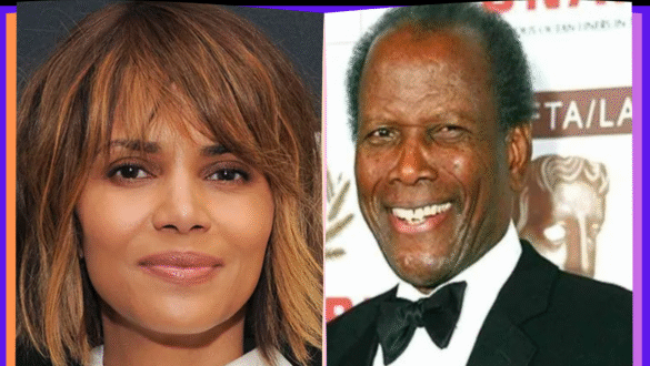 Jerome Jesse Berry with his daughter Halle Berry