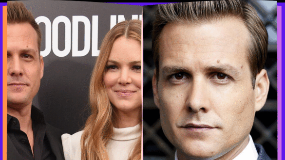 Gabriel Macht with daughter Satine Anais Geraldine Macht