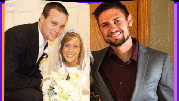 alt="Jana Duggar in her wedding dress on her big day"