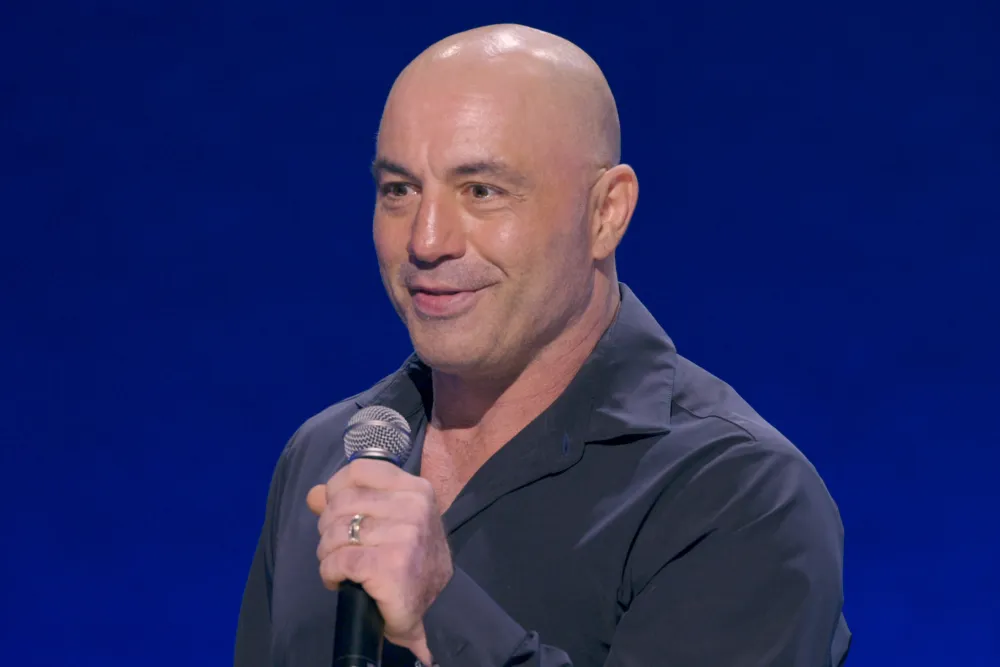 "Young Joe Rogan on Fear Factor set"