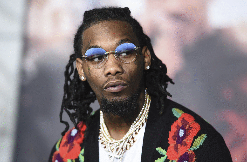 "Offset with Cardi B at an event - Offset's earnings and lifestyle"