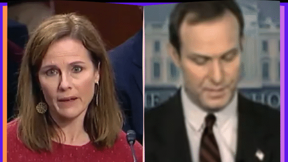 Theodore Barrett wife press conference satire video screenshot